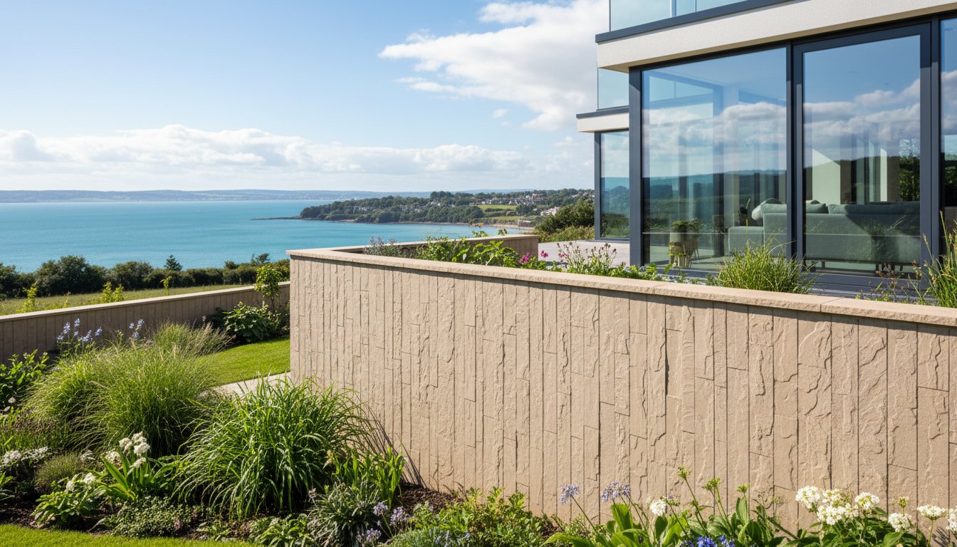 Wallcrete in South Wales: The Definitive Guide to Vertical Imprinted Concrete