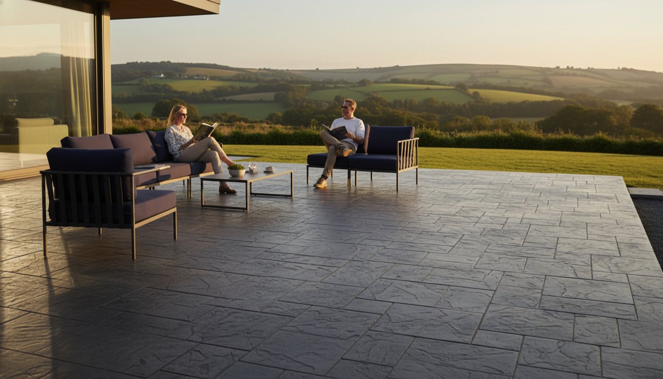 Imprinted Concrete Patio Cost in Swansea: A 2026 Price & Value Guide