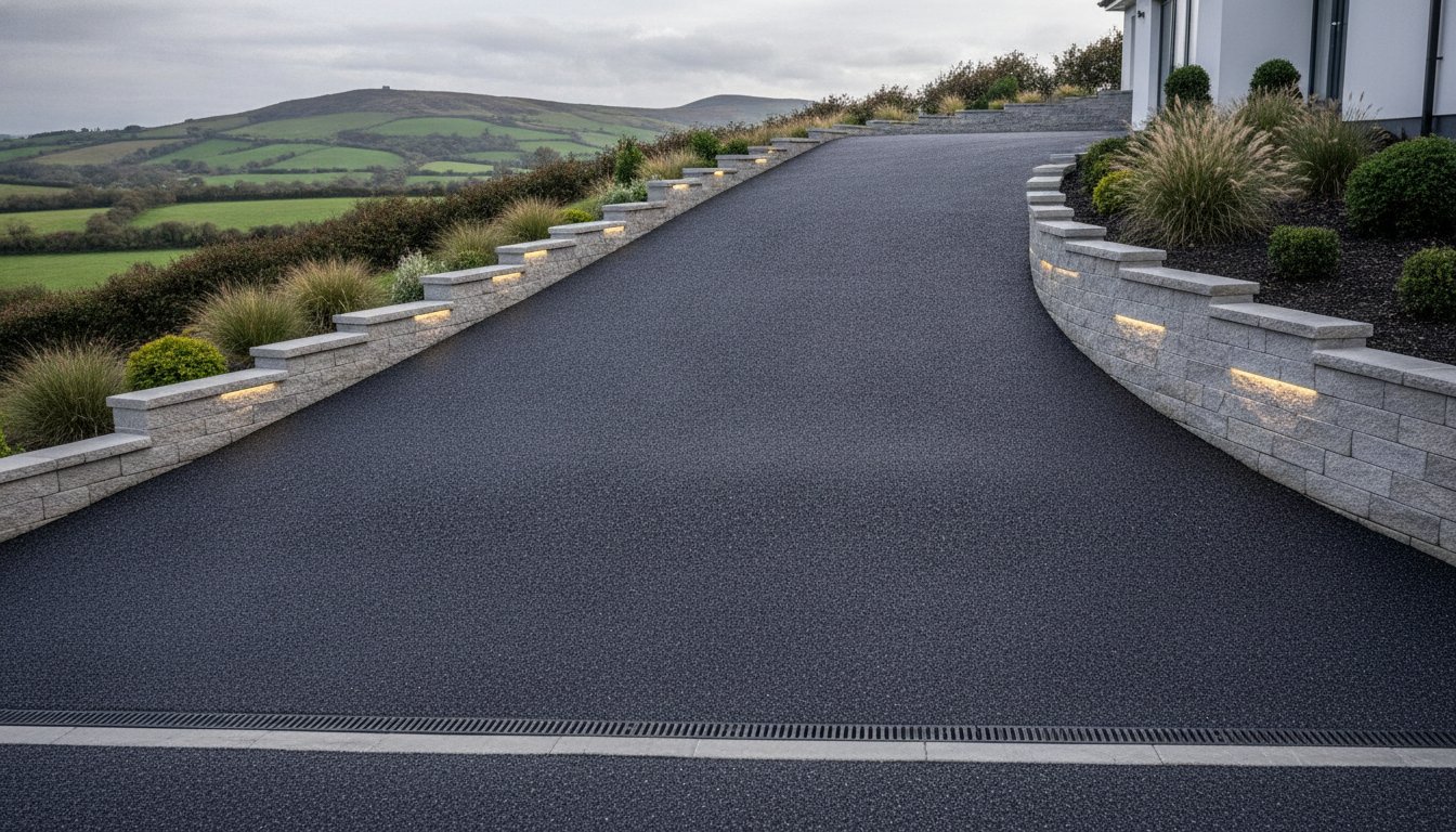 Sloped Driveway Ideas Swansea: Engineering Elegance for Steep Gradients in 2026